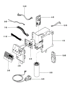 Control Box Assy parts for Kenmore Air Conditioner 580.75135500 (58075135500, 580 75135500) from AppliancePartsPros.com