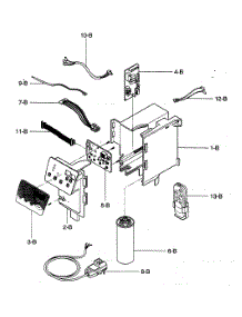Control Box Assy parts for Kenmore Air Conditioner 580.75144500 (58075144500, 580 75144500) from AppliancePartsPros.com
