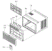 Cabinet / Front Grille Assy