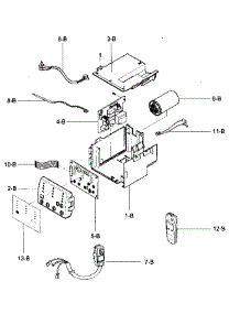 Control Box Assy parts for Kenmore Air Conditioner 580.75180501 (58075180501, 580 75180501) from AppliancePartsPros.com