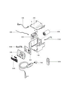 Control Box Assembly parts for Kenmore Air Conditioner 580.75281500 (58075281500, 580 75281500) from AppliancePartsPros.com