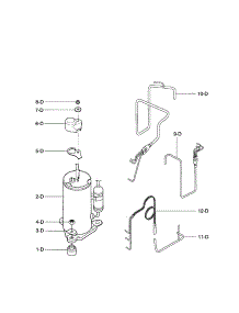 Compressor parts for Kenmore Air Conditioner 580.75281500 (58075281500, 580 75281500) from AppliancePartsPros.com