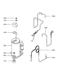 Compressor Parts parts for Kenmore Air Conditioner 580.75281700 (58075281700, 580 75281700) from AppliancePartsPros.com