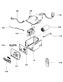 Control Box Assy parts for Kenmore Air Conditioner 580.76081500 (58076081500, 580 76081500) from AppliancePartsPros.com