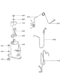 Compressor Parts parts for Kenmore Air Conditioner 580.76081700 (58076081700, 580 76081700) from AppliancePartsPros.com
