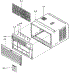 Cabinet / Front Grille Assy