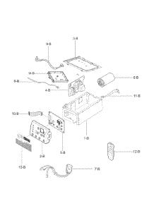 Control Box Parts parts for Kenmore Room Air Conditioner 580.76081800 (58076081800, 580 76081800) from AppliancePartsPros.com