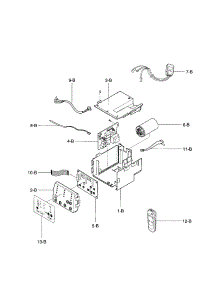 Control Box Assembly parts for Kenmore Air Conditioner 580.76100500 (58076100500, 580 76100500) from AppliancePartsPros.com