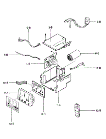 Control Box Assy parts for Kenmore Air Conditioner 580.76100700 (58076100700, 580 76100700) from AppliancePartsPros.com
