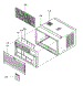 Cabinet / Front Grille Assy