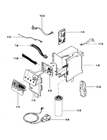Control Box parts for Kenmore Air Conditioner 580.76105600 (58076105600, 580 76105600) from AppliancePartsPros.com