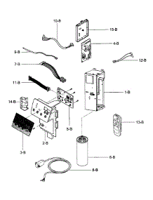 Control Box Parts parts for Kenmore Air Conditioner 580.76105700 (58076105700, 580 76105700) from AppliancePartsPros.com