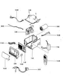 Control Box Assy parts for Kenmore Air Conditioner 580.76129300 (58076129300, 580 76129300) from AppliancePartsPros.com