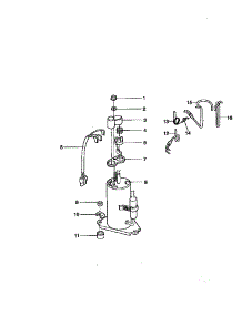 Compressor Parts parts for Kenmore Air Conditioner 580.78053890 (58078053890, 580 78053890) from AppliancePartsPros.com