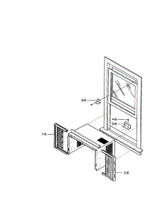Installation Kit Assembly parts for Kenmore Air Conditioner 580.79056891 (58079056891, 580 79056891) from AppliancePartsPros.com