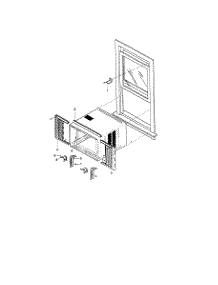 Installation Kit parts for Kenmore Air Conditioner 580.79184890 (58079184890, 580 79184890) from AppliancePartsPros.com
