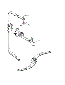 Upper Wash And Rinse Parts parts for Kenmore Dishwasher 665.13299K112 (66513299K112, 665 13299K112) from AppliancePartsPros.com