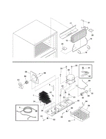 System parts for Kenmore Refrigerator 253.66883500 (25366883500, 253 66883500) from AppliancePartsPros.com