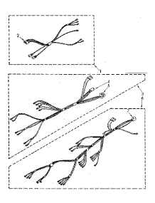 Wiring Harness Parts parts for Kenmore Dryer 110.86405110 (11086405110, 110 86405110) from AppliancePartsPros.com