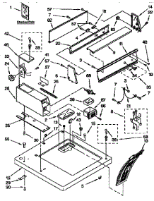 Top And Console parts for Kenmore Dryer 110.86407840 (11086407840, 110 86407840) from AppliancePartsPros.com