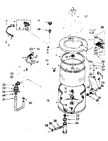 Tub And Basket Parts parts for Kenmore Washer 110.83263800 (11083263800, 110 83263800) from AppliancePartsPros.com