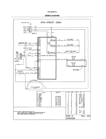 Wiring Diagram parts for Kenmore Range 790.42533311 (79042533311, 790 42533311) from AppliancePartsPros.com
