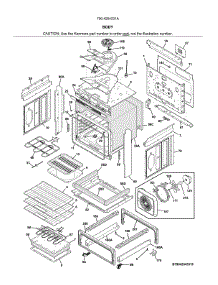 Body parts for Kenmore Range 790.4254331A (7904254331A, 790 4254331A) from AppliancePartsPros.com