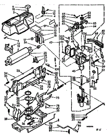 Wringer And Wringer Gear Case Assembly parts for Kenmore Washer 110.7102900 (1107102900, 110 7102900) from AppliancePartsPros.com