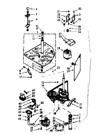 Drive System parts for Kenmore Washer 110.7104812 (1107104812, 110 7104812) from AppliancePartsPros.com
