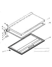 Door Parts parts for Kenmore Freezer 198.711140 (198711140, 198 711140) from AppliancePartsPros.com