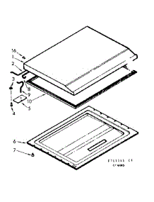 Door Parts parts for Kenmore Freezer 198.711141 (198711141, 198 711141) from AppliancePartsPros.com