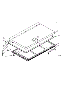 Door Parts parts for Kenmore Freezer 198.711202 (198711202, 198 711202) from AppliancePartsPros.com