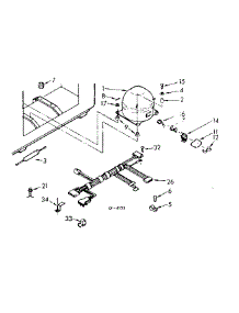 Unit Parts parts for Kenmore Freezer 198.711202 (198711202, 198 711202) from AppliancePartsPros.com