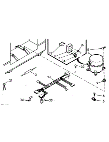 Unit Parts parts for Kenmore Freezer 198.711440 (198711440, 198 711440) from AppliancePartsPros.com