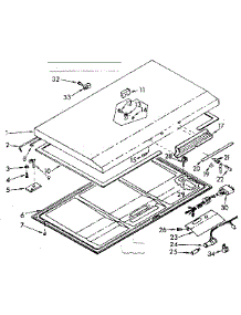 Door Parts parts for Kenmore Freezer 198.711441 (198711441, 198 711441) from AppliancePartsPros.com
