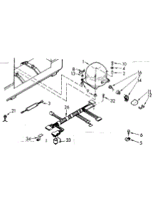 Unit Parts parts for Kenmore Freezer 198.711441 (198711441, 198 711441) from AppliancePartsPros.com