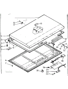 Door Parts parts for Kenmore Freezer 198.711471 (198711471, 198 711471) from AppliancePartsPros.com