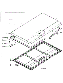 Door Parts parts for Kenmore Freezer 198.711601 (198711601, 198 711601) from AppliancePartsPros.com