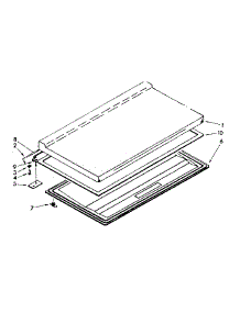 Door Parts parts for Kenmore Freezer 198.712140 (198712140, 198 712140) from AppliancePartsPros.com