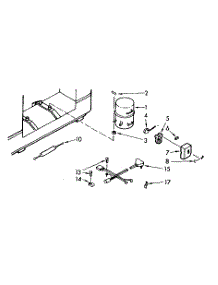 Unit Parts parts for Kenmore Freezer 198.712420 (198712420, 198 712420) from AppliancePartsPros.com