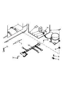 Unit Parts parts for Kenmore Freezer 198.712440 (198712440, 198 712440) from AppliancePartsPros.com
