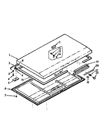 Door Parts parts for Kenmore Freezer 198.712610 (198712610, 198 712610) from AppliancePartsPros.com