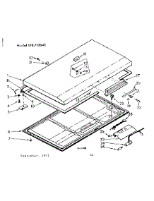 Door Parts parts for Kenmore Freezer 198.712640 (198712640, 198 712640) from AppliancePartsPros.com