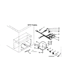 Unit Parts parts for Kenmore Freezer 198.714441 (198714441, 198 714441) from AppliancePartsPros.com