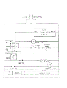 Wiring Schematic parts for Kenmore Refrigerator 253.38624895 (25338624895, 253 38624895) from AppliancePartsPros.com