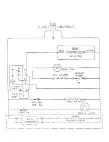 Wiring Diagram parts for Kenmore Refrigerator 253.38652995 (25338652995, 253 38652995) from AppliancePartsPros.com