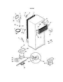 System parts for Kenmore Refrigerator 253.38674891 (25338674891, 253 38674891) from AppliancePartsPros.com