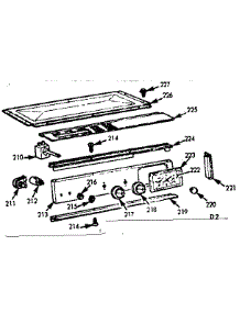 Control Panel parts for Kenmore Range 103.7805400 (1037805400, 103 7805400) from AppliancePartsPros.com