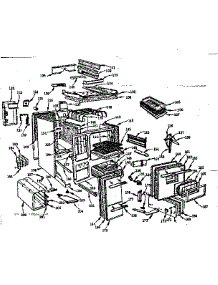 Body Section parts for Kenmore Range 103.780610 (103780610, 103 780610) from AppliancePartsPros.com