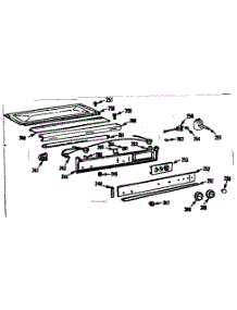 Control Panel parts for Kenmore Range 103.7806640 (1037806640, 103 7806640) from AppliancePartsPros.com